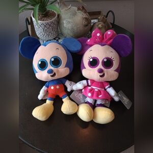 Big Eyes Mickey and Minnie